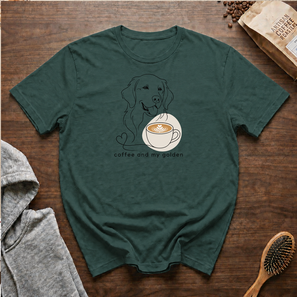 Coffee and My Golden T-Shirt