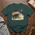 Coffee and Pawsitive Vibes T-Shirt