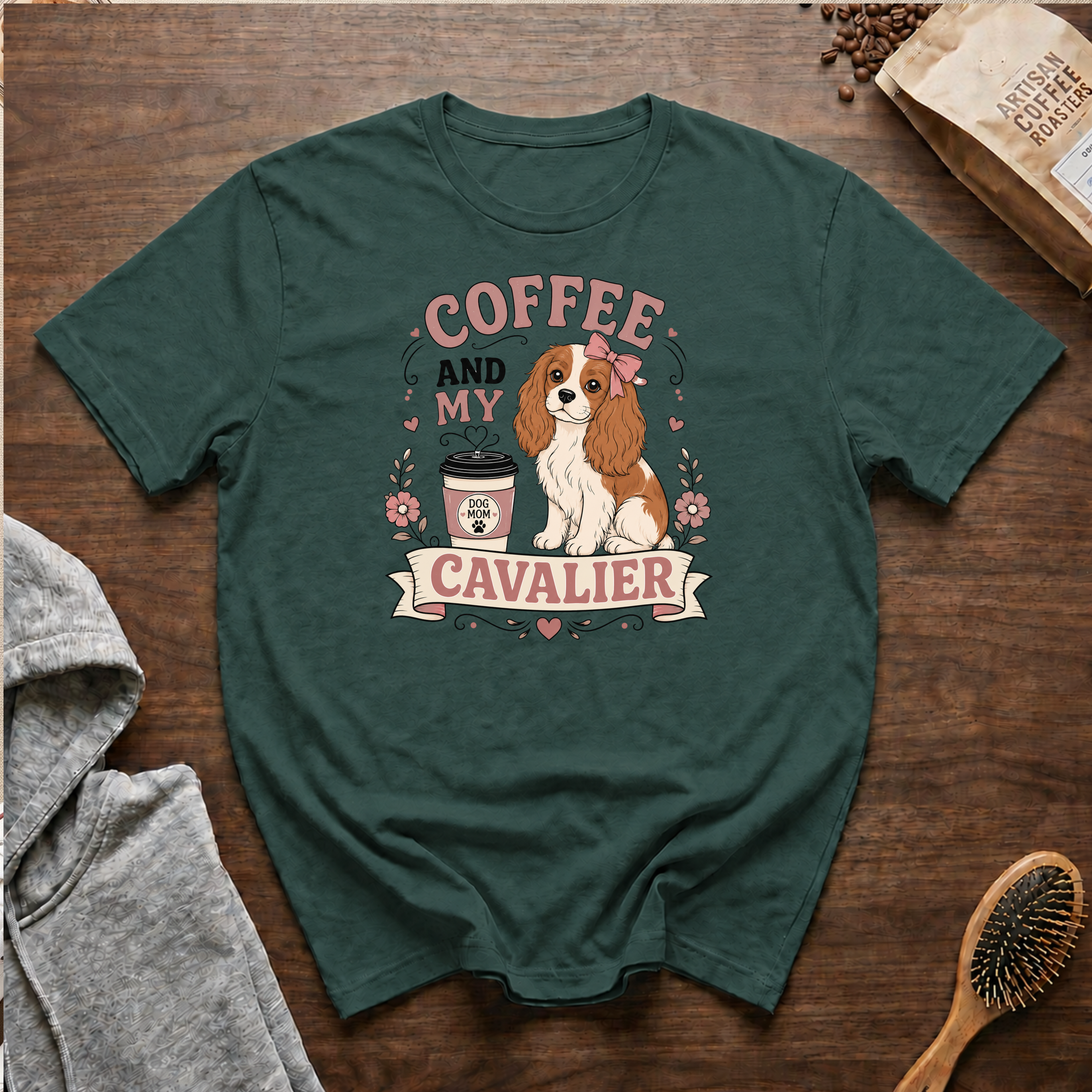 Coffee and My Cavalier T-Shirt