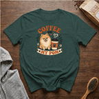 Coffee and My Pom T-Shirt