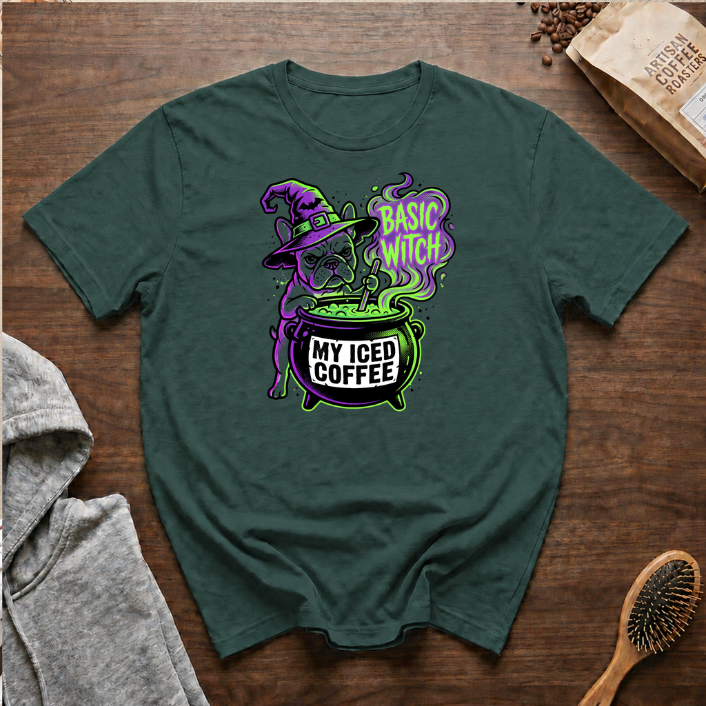 Basic Witch French Bulldog T-Shirt