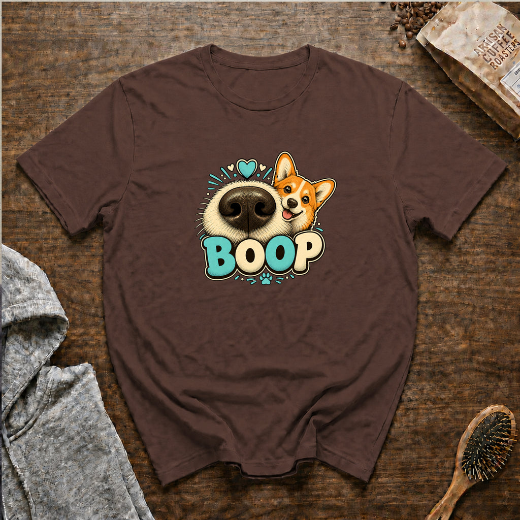 Boop CorgiT-Shirt — Espresso