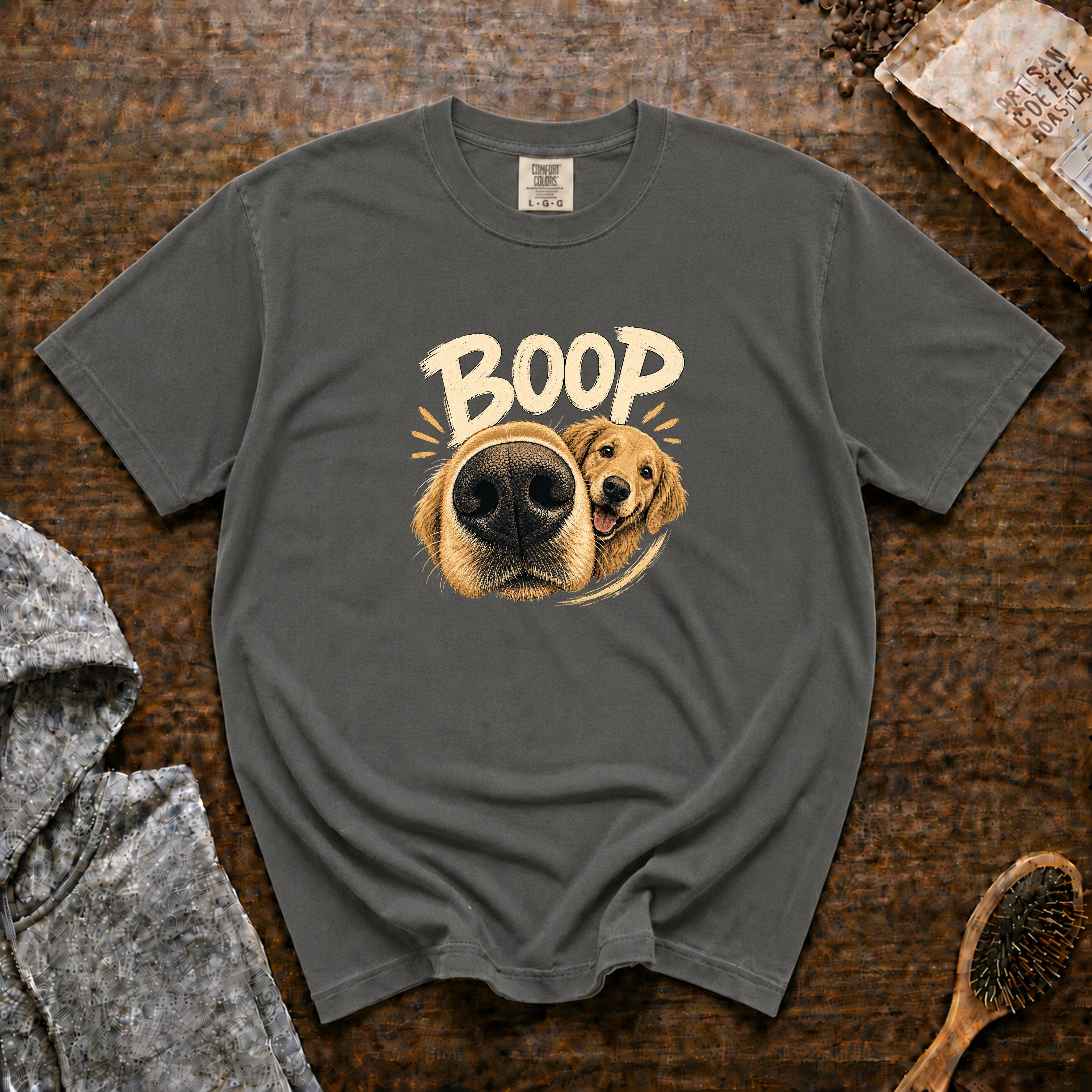 Boop Golden T-Shirt — Pepper