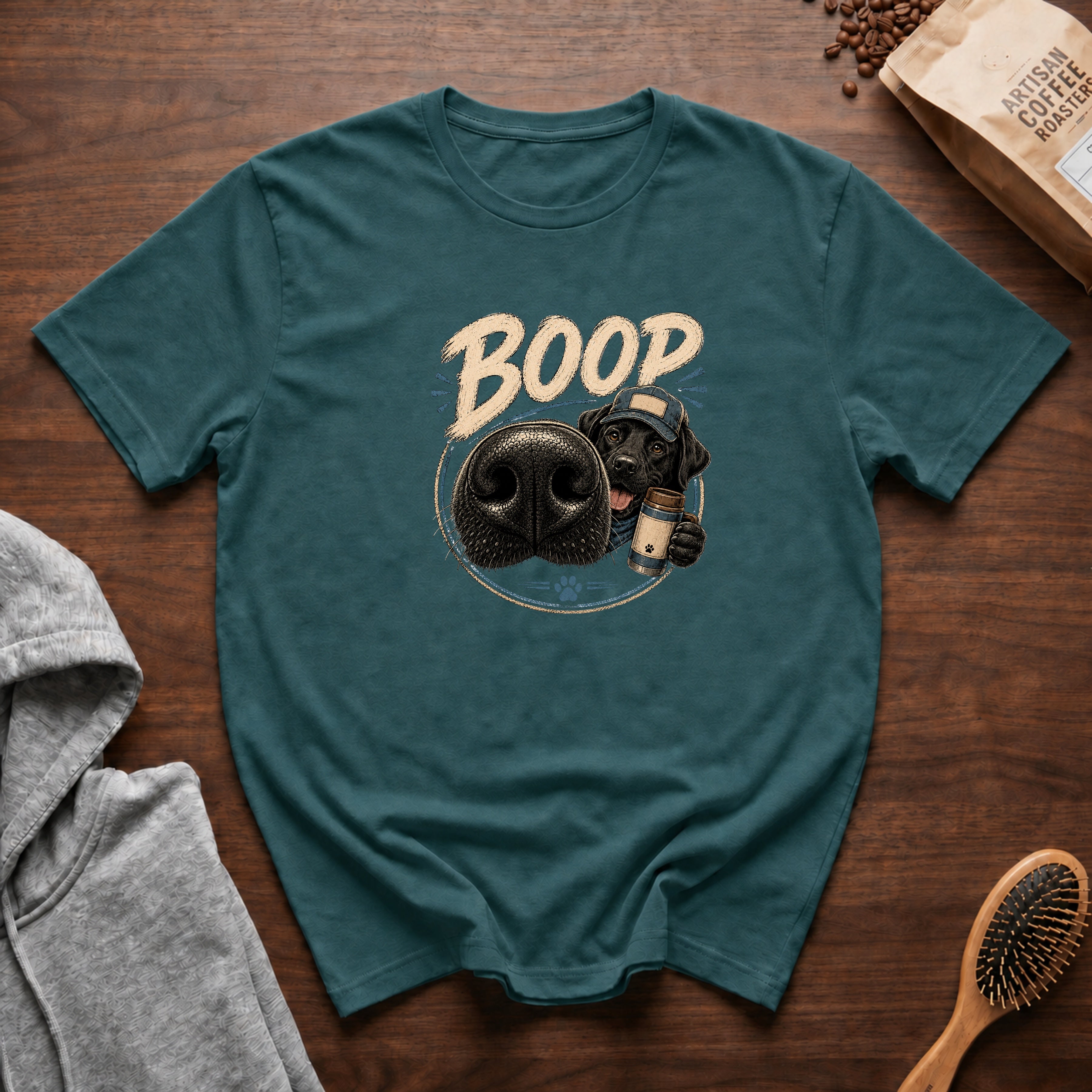 Boop Labrador Retriever 1 T-Shirt — Blue Spruce