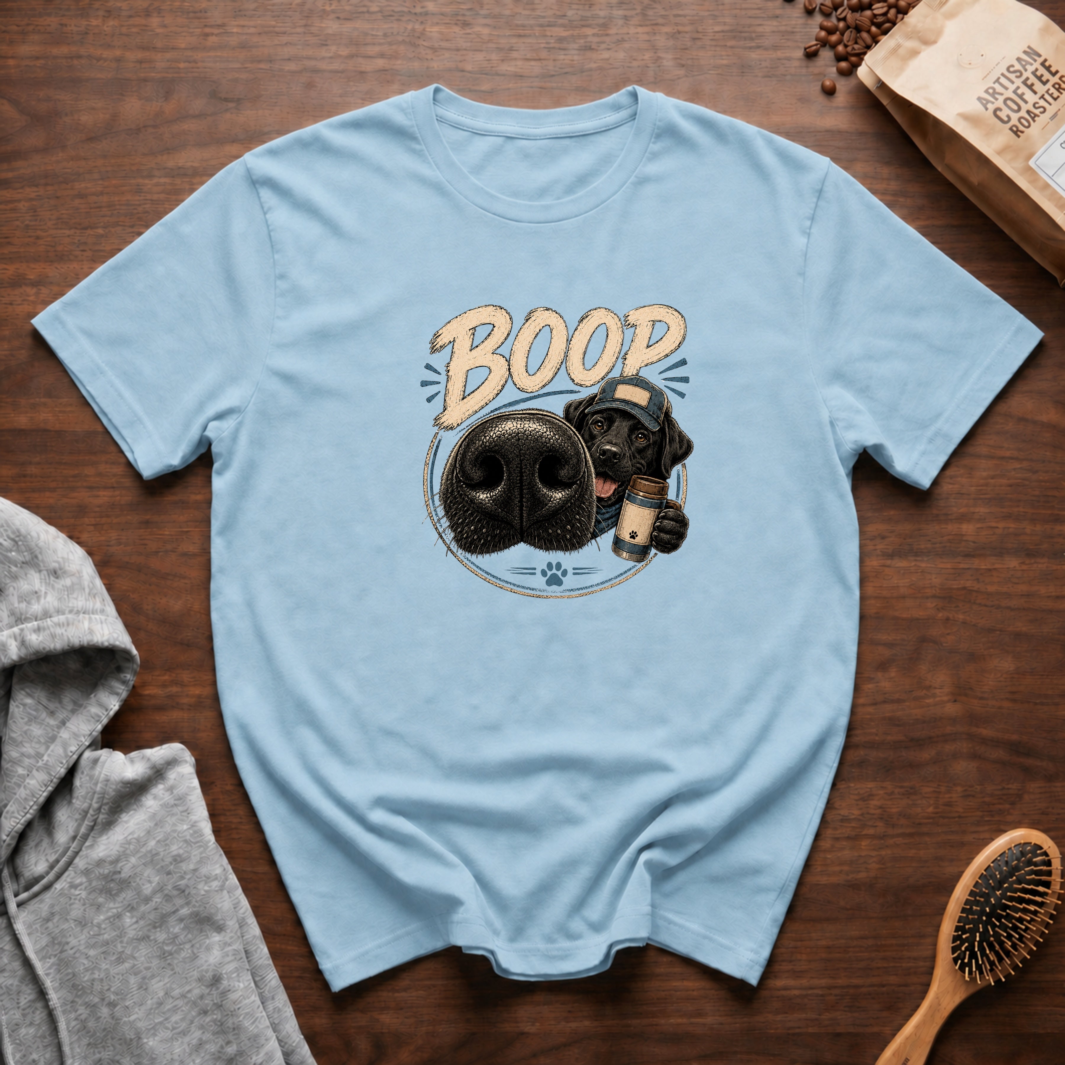 Boop Labrador Retriever 1 T-Shirt — Chambray