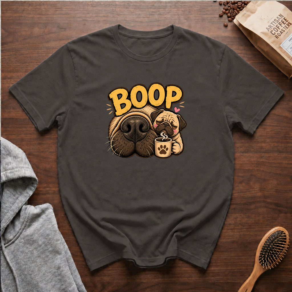 Boop Pug T-Shirt — Pepper