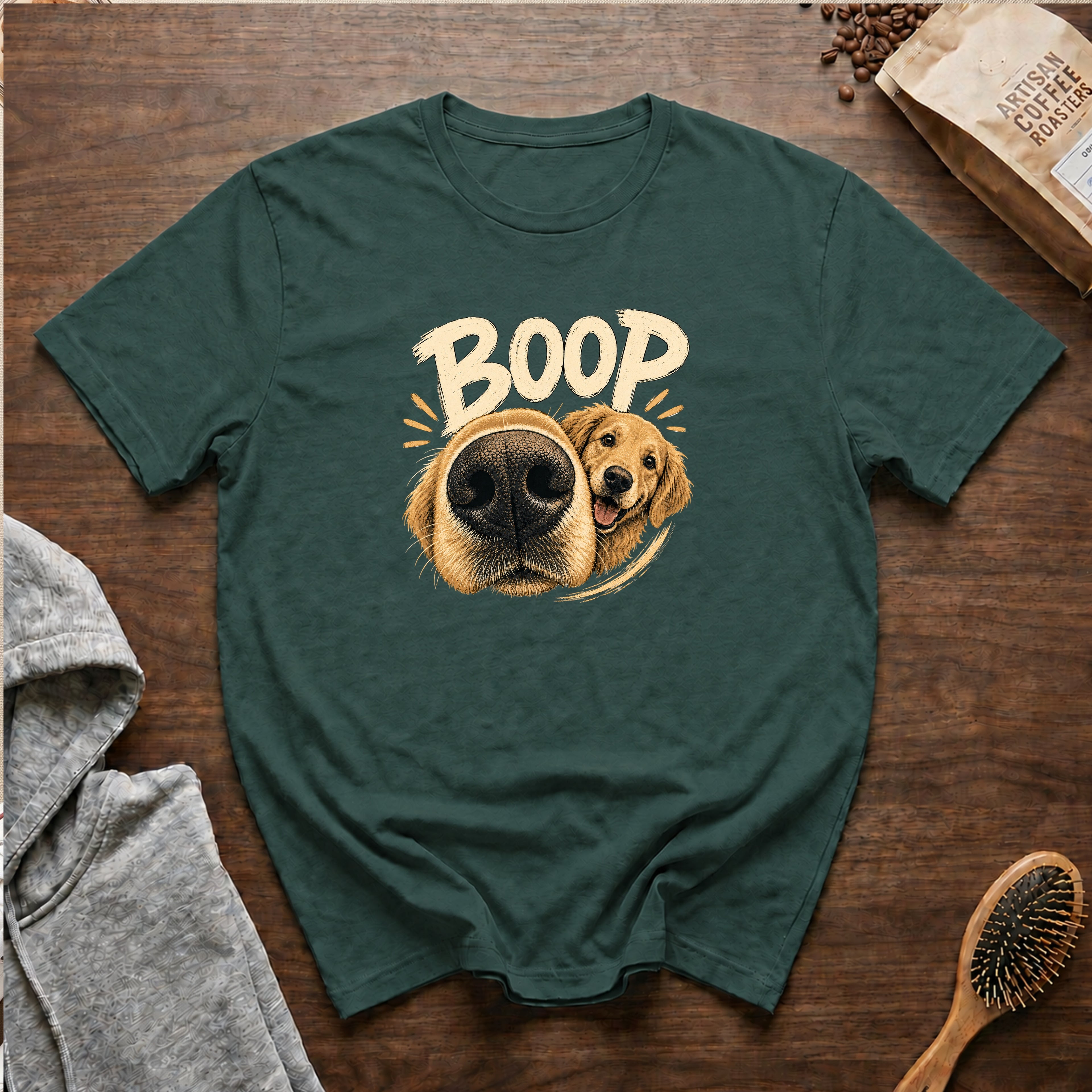 Boop T-Shirt — Blue Spruce