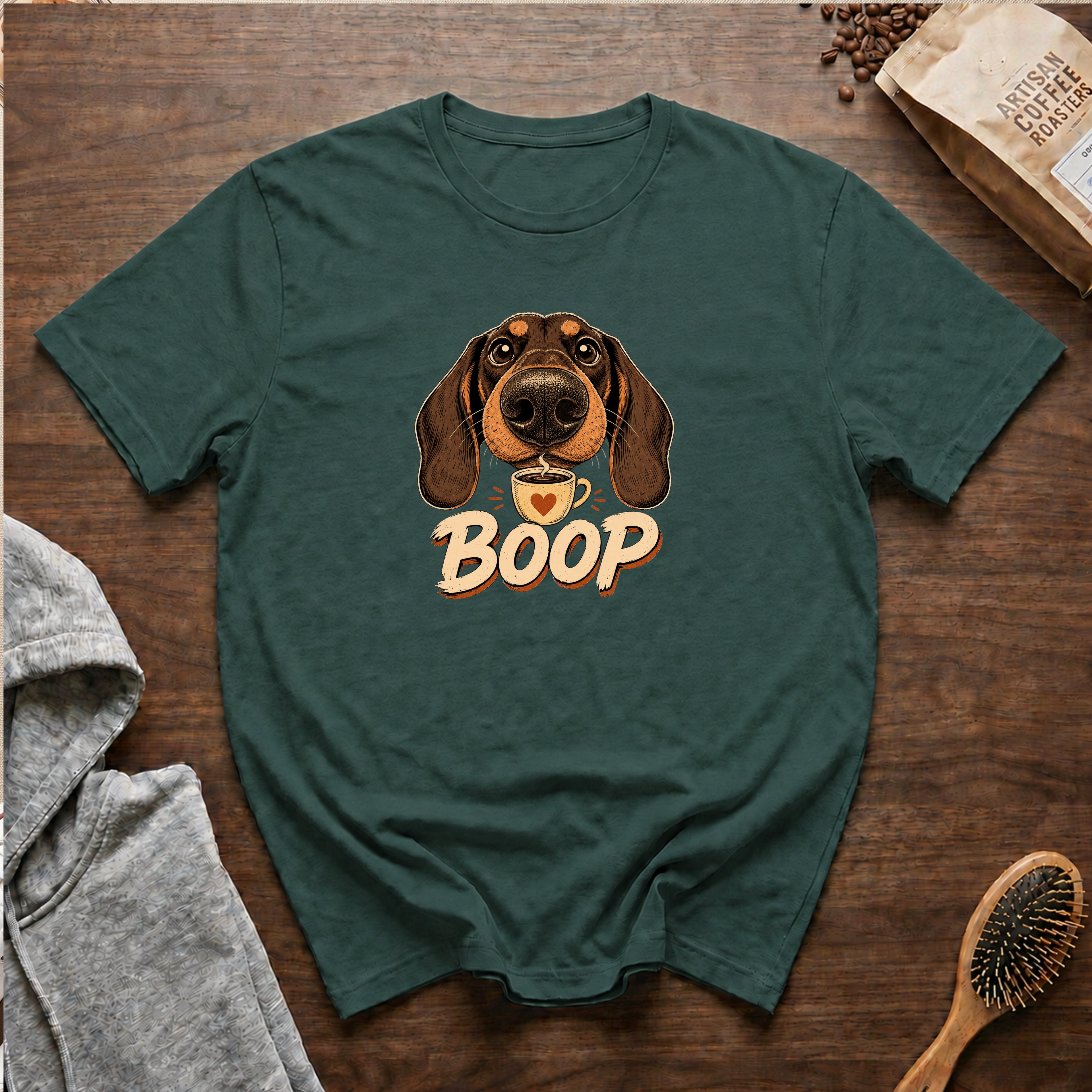 BoopT-Shirt — Blue Spruce