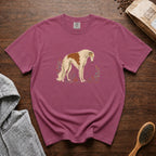 Borzoi T-Shirt — Berry