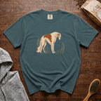 Borzoi T-Shirt — Blue Spruce