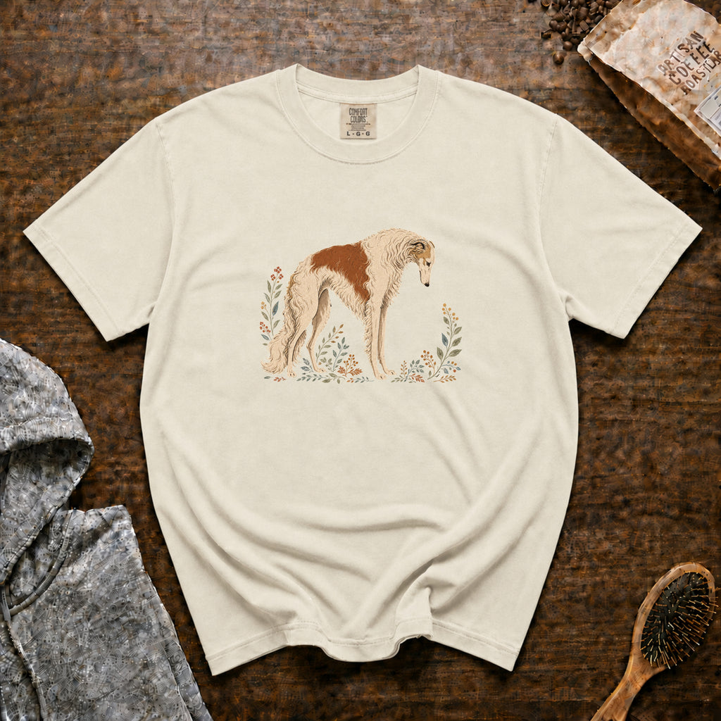 Borzoi T-Shirt — Ivory