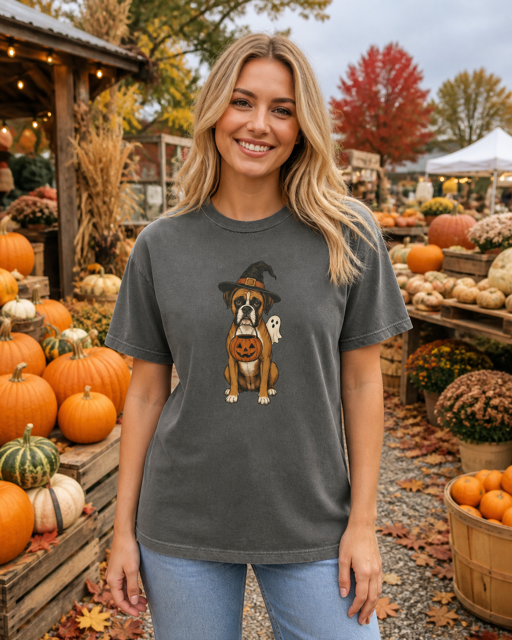 Boxer Halloween T-Shirt