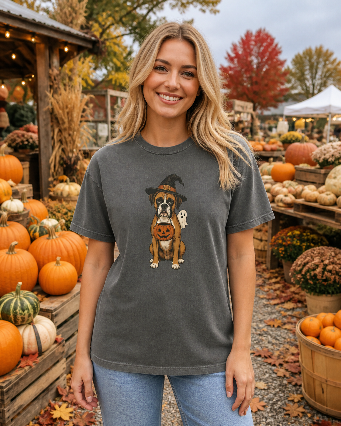 Boxer Halloween T-Shirt