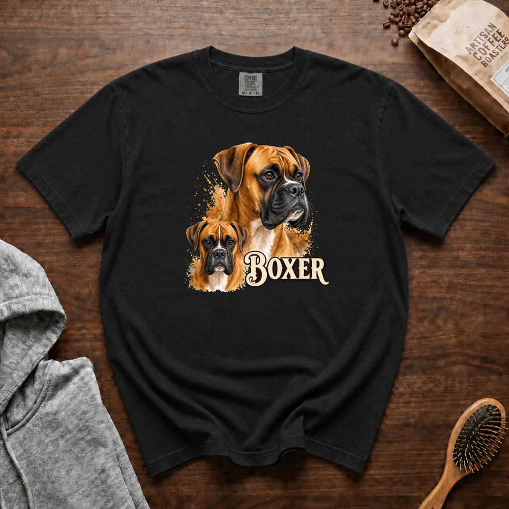 Boxer T-Shirt — Black