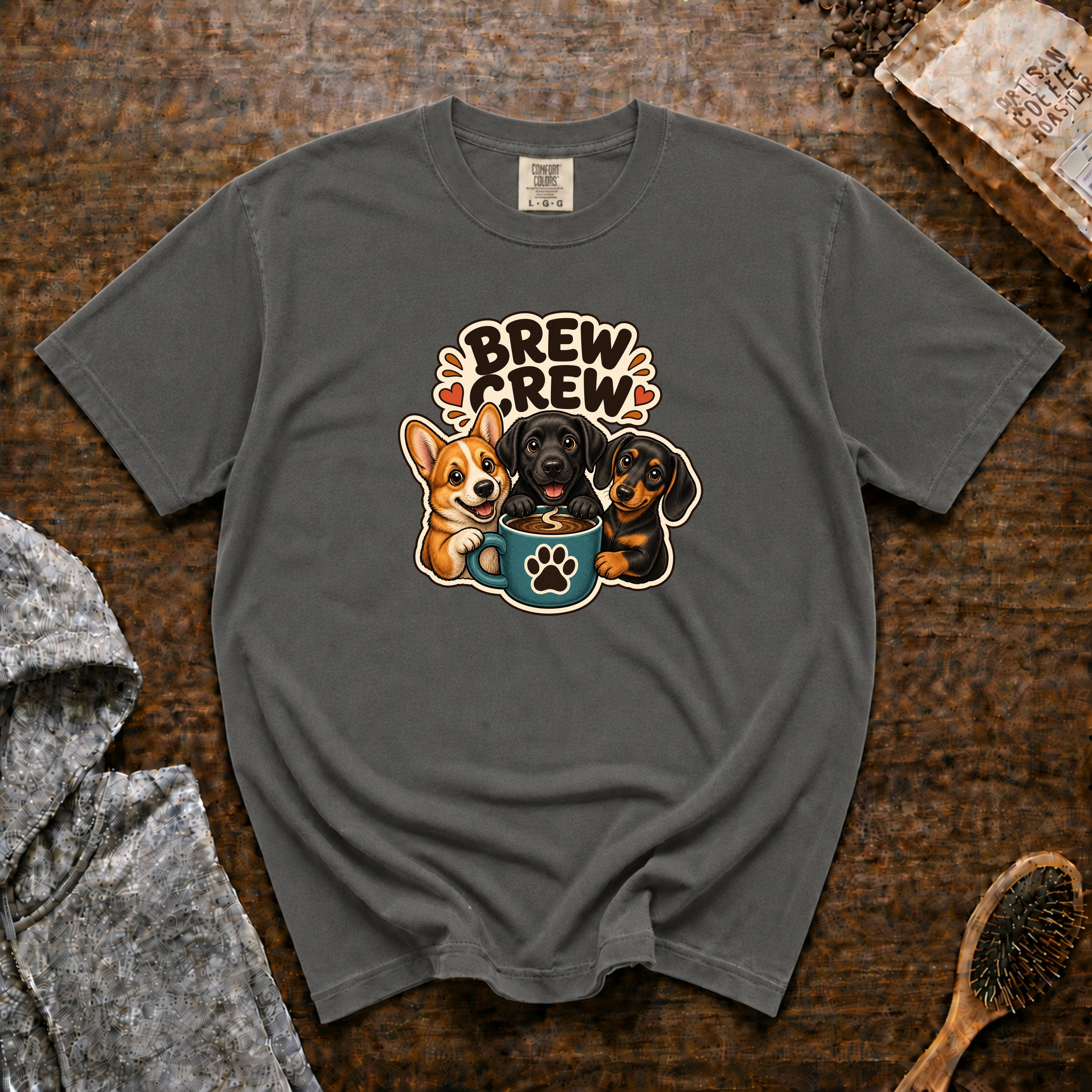 Brew Crew T-Shirt — Pepper