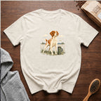 Brittany Field Mug Morning T-Shirt — Ivory