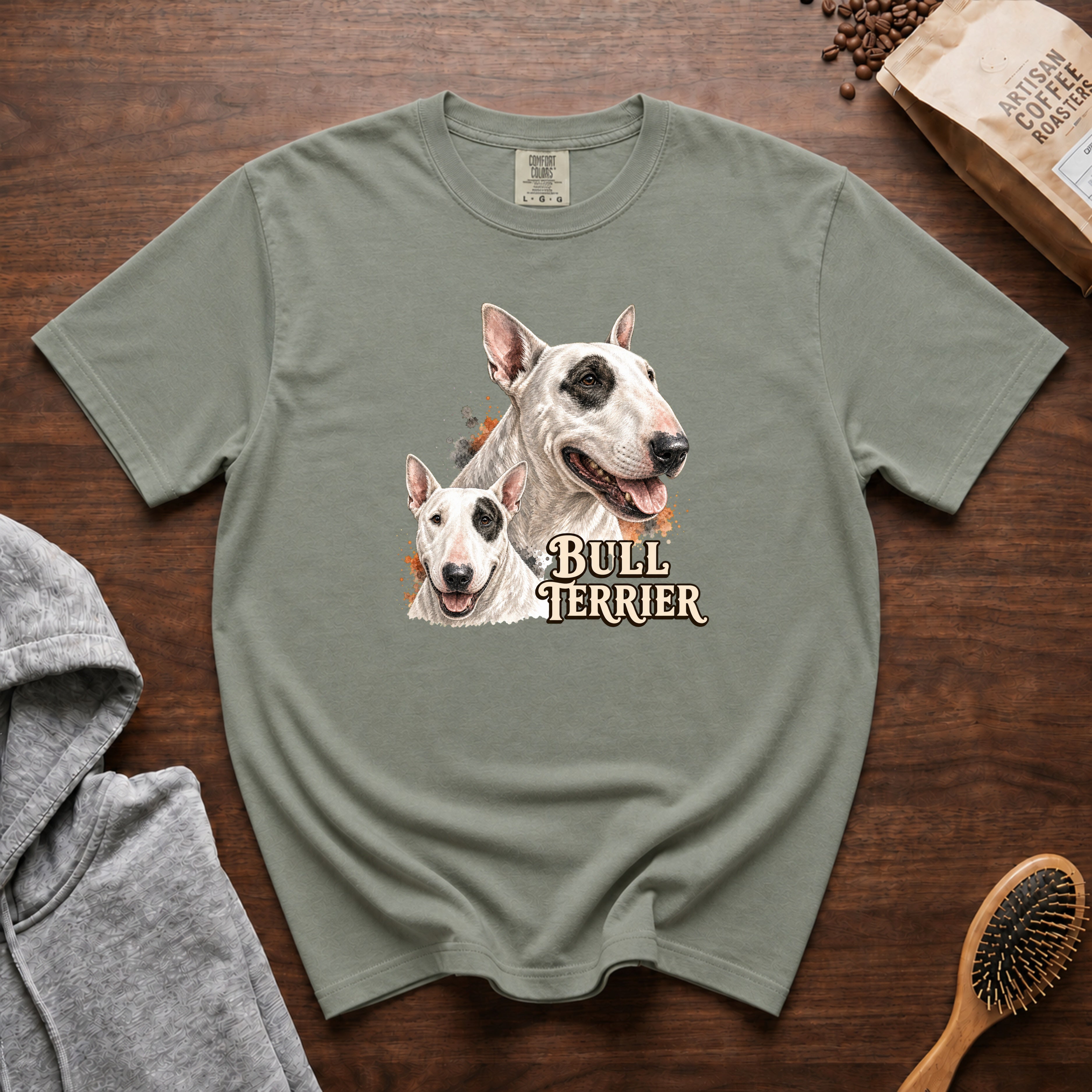 Bull Terrier T-Shirt — Bay