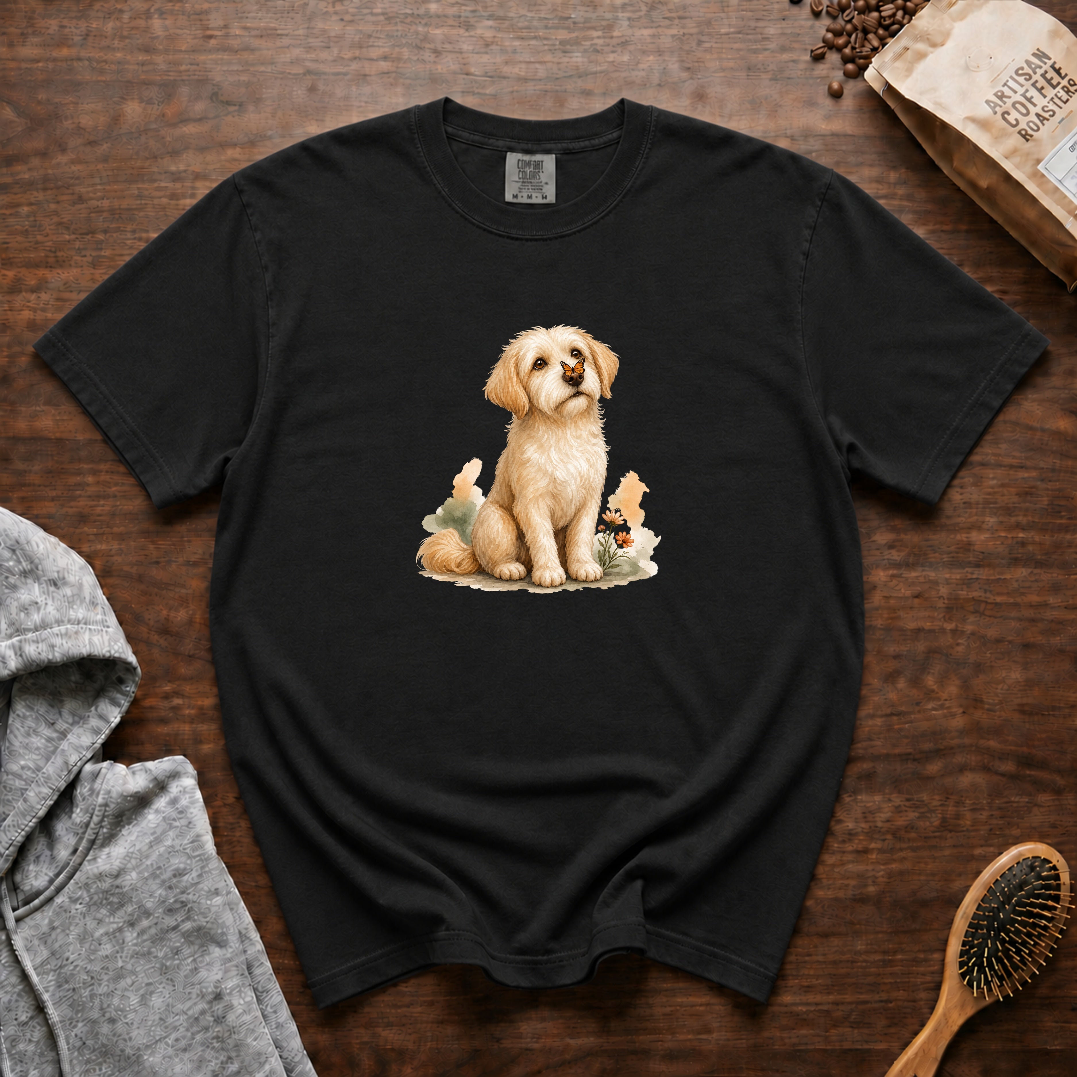 Butterfly Nose T-Shirt — Black