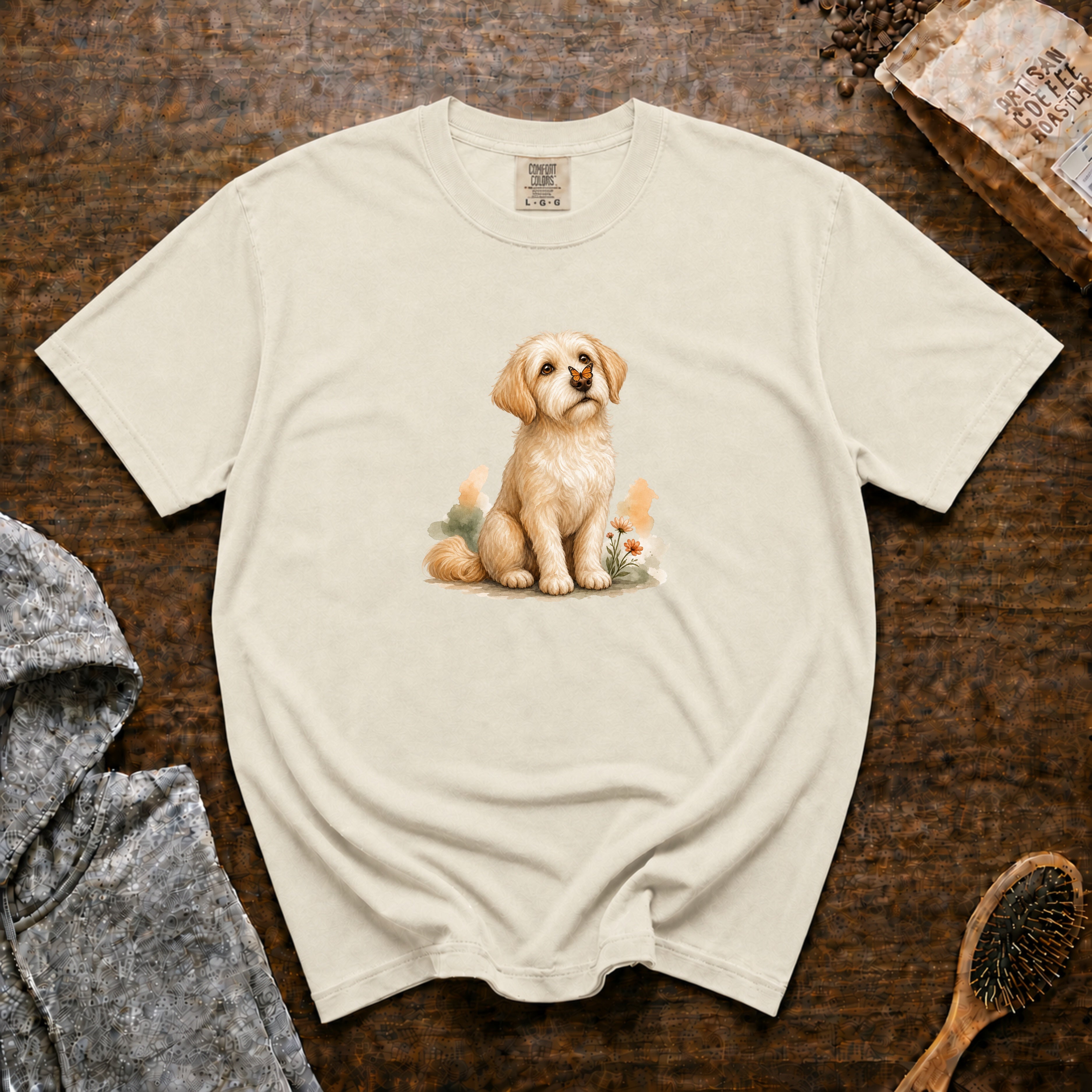 Butterfly Nose T-Shirt — Ivory
