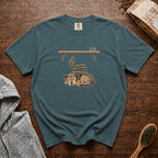 Cafe Closing T-Shirt — Blue Spruce