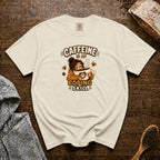 Caffeine Is My Coping Skill T-Shirt — Ivory
