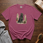 Cane Corso Courtyard Dark Roast 1 T-Shirt — Berry