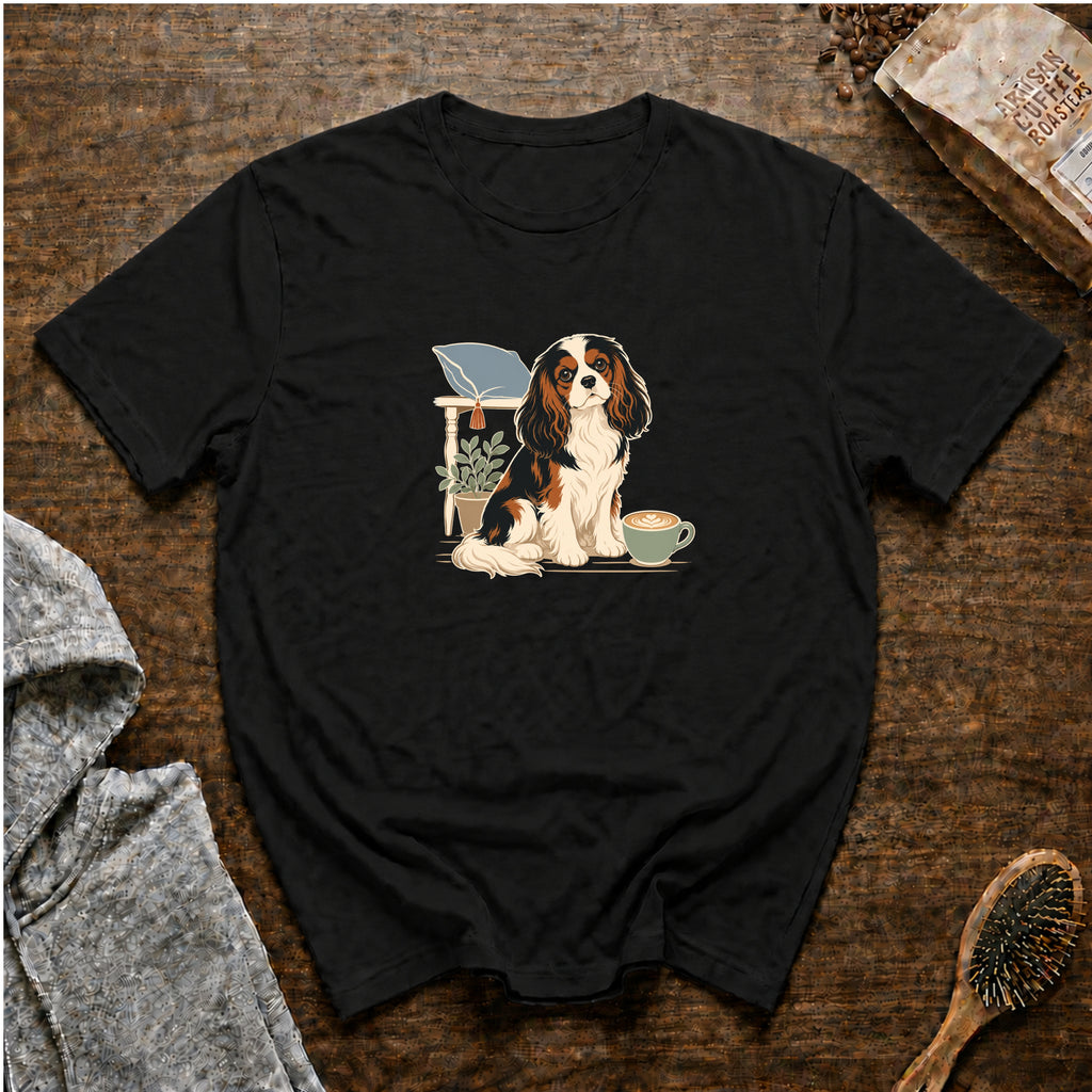 Cane Corso Courtyard Dark Roast T-Shirt — Black