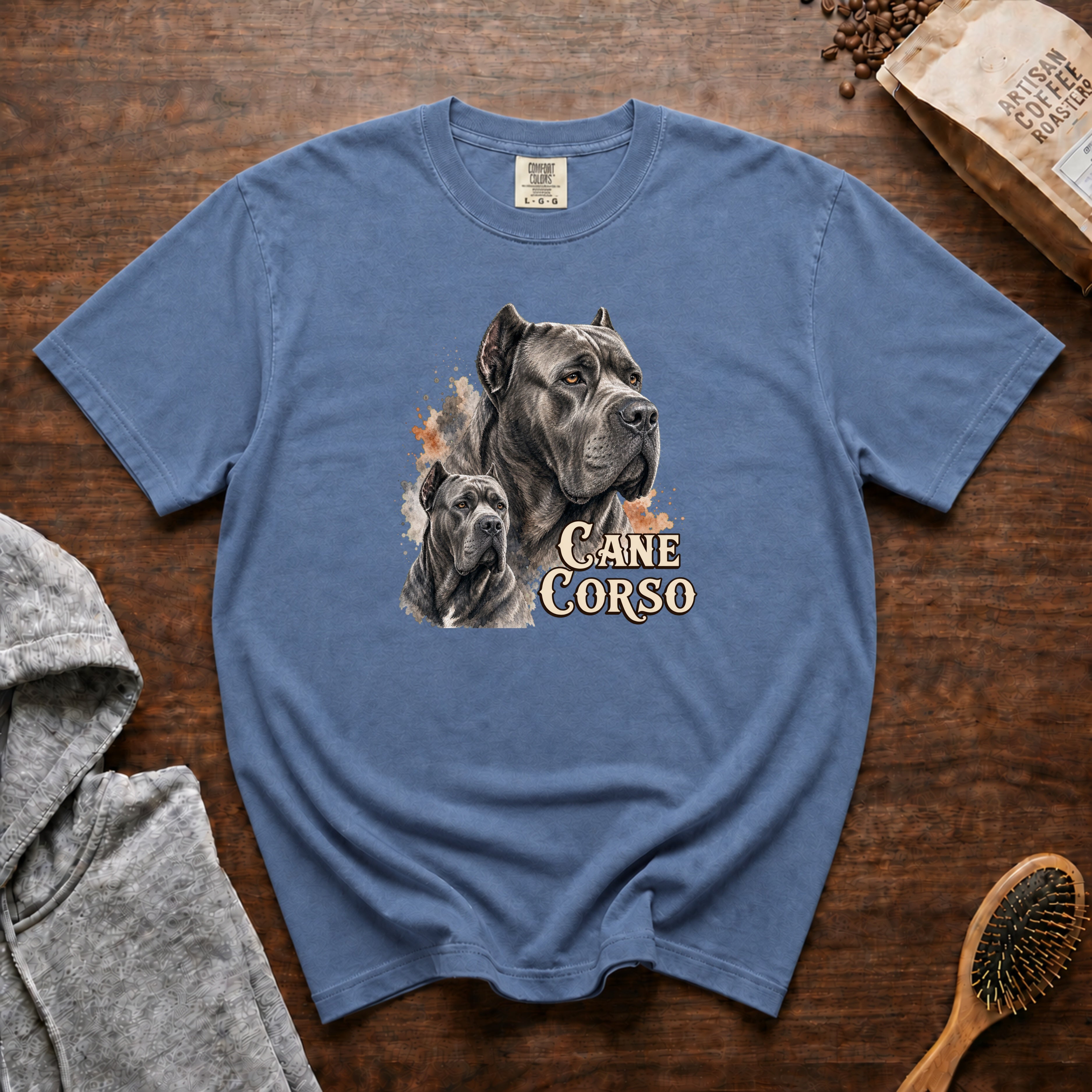 Cane Corso T-Shirt — Blue Jean