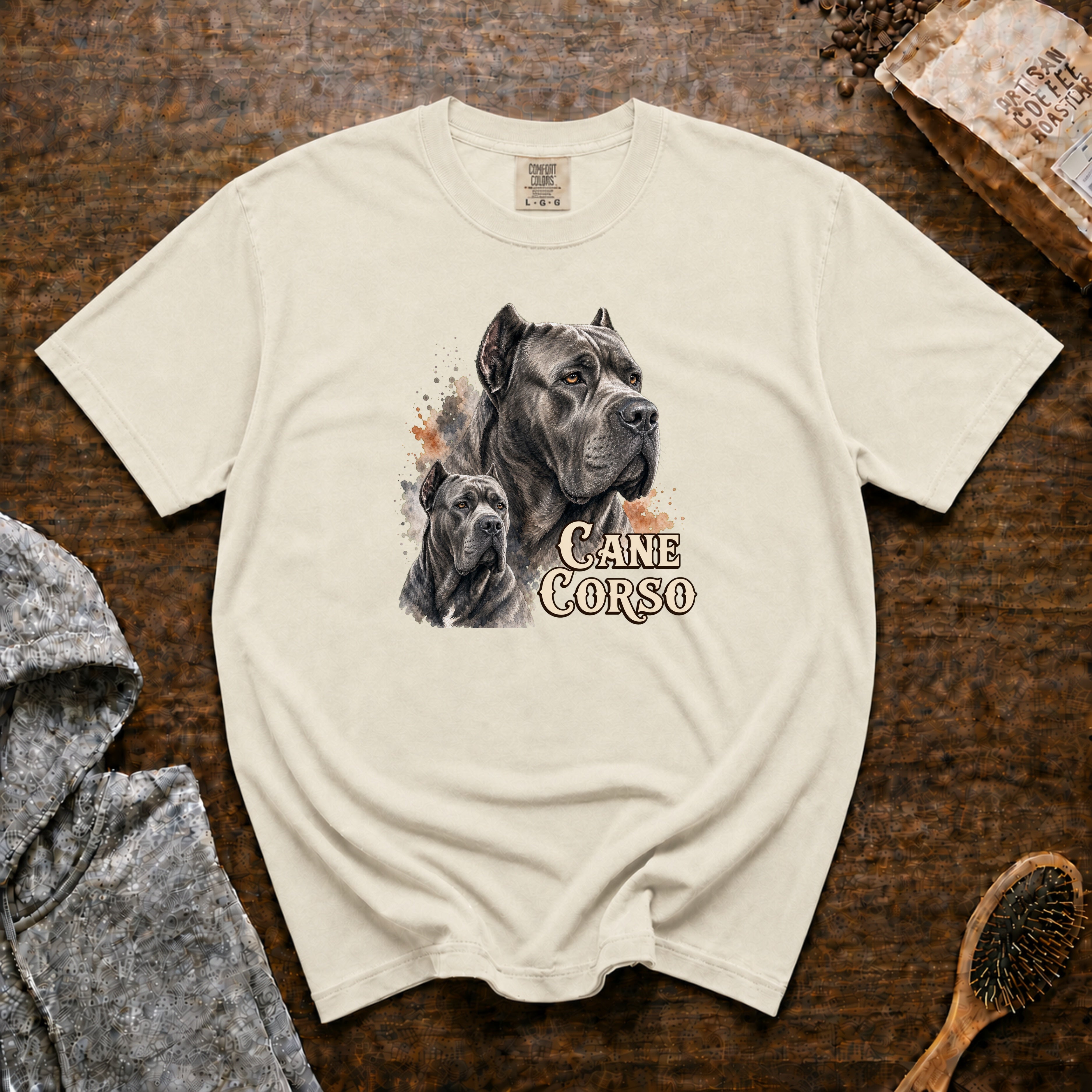 Cane Corso T-Shirt — Ivory
