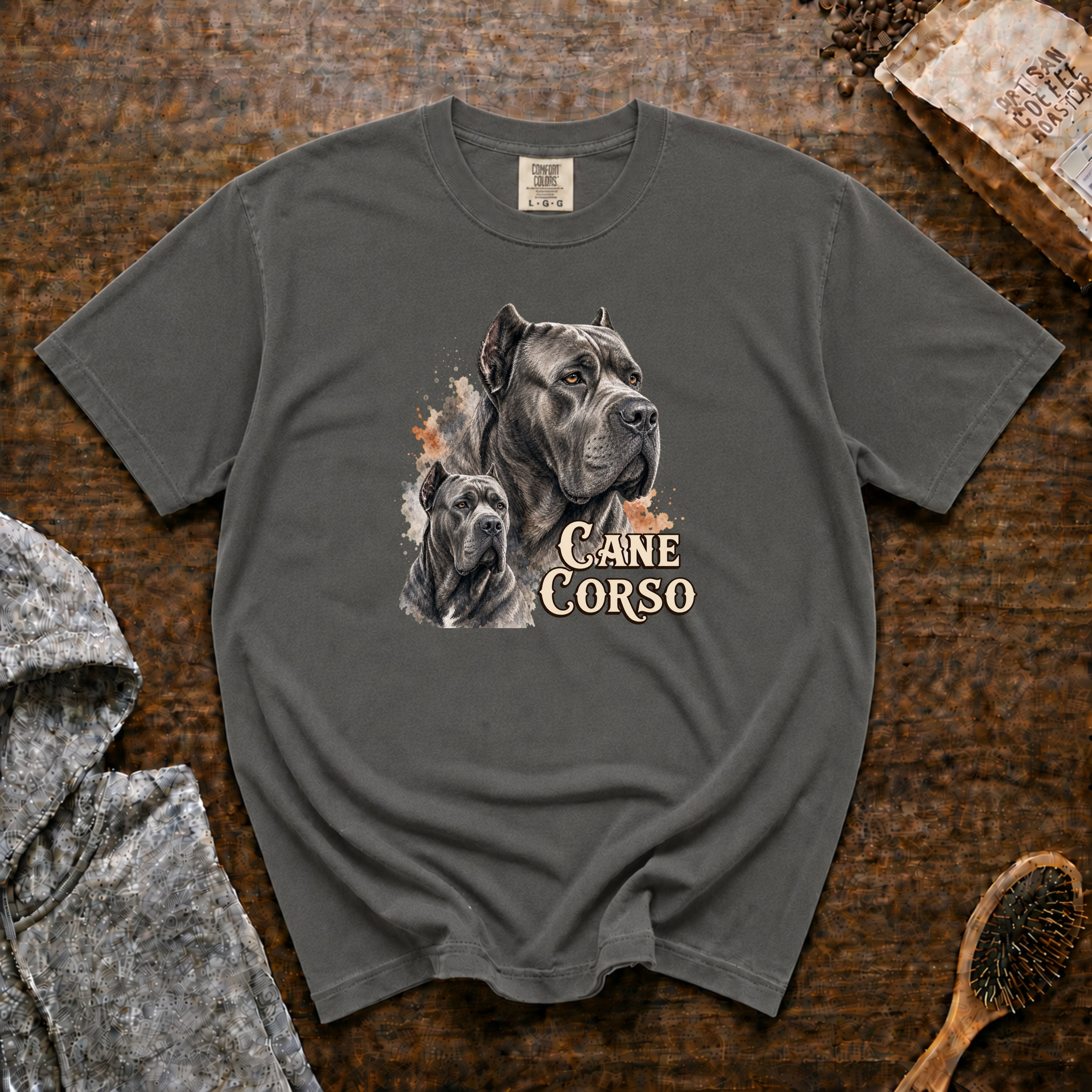 Cane Corso T-Shirt — Pepper
