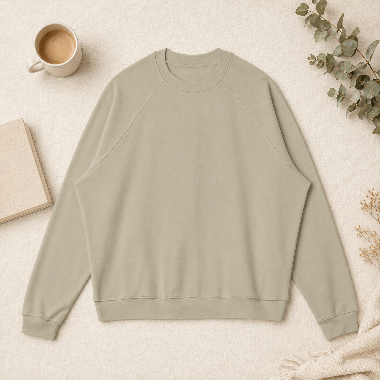Unisex Heavyweight Brushed Fleece Sweatshirt 380GSM
