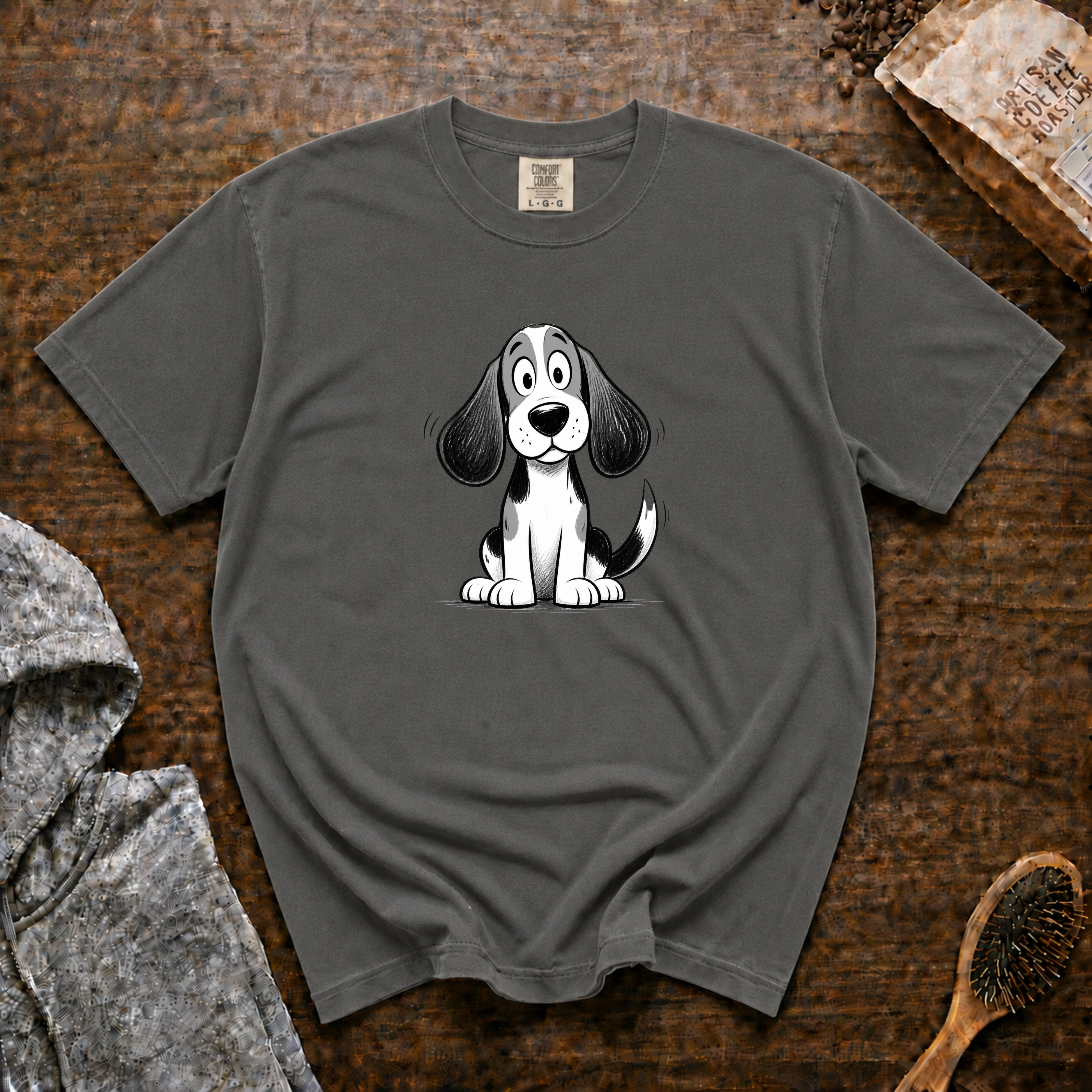 Cartoon Beagle T-Shirt — Pepper