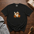 Cavalier King Charles Spaniel Halloween T-Shirt — Black
