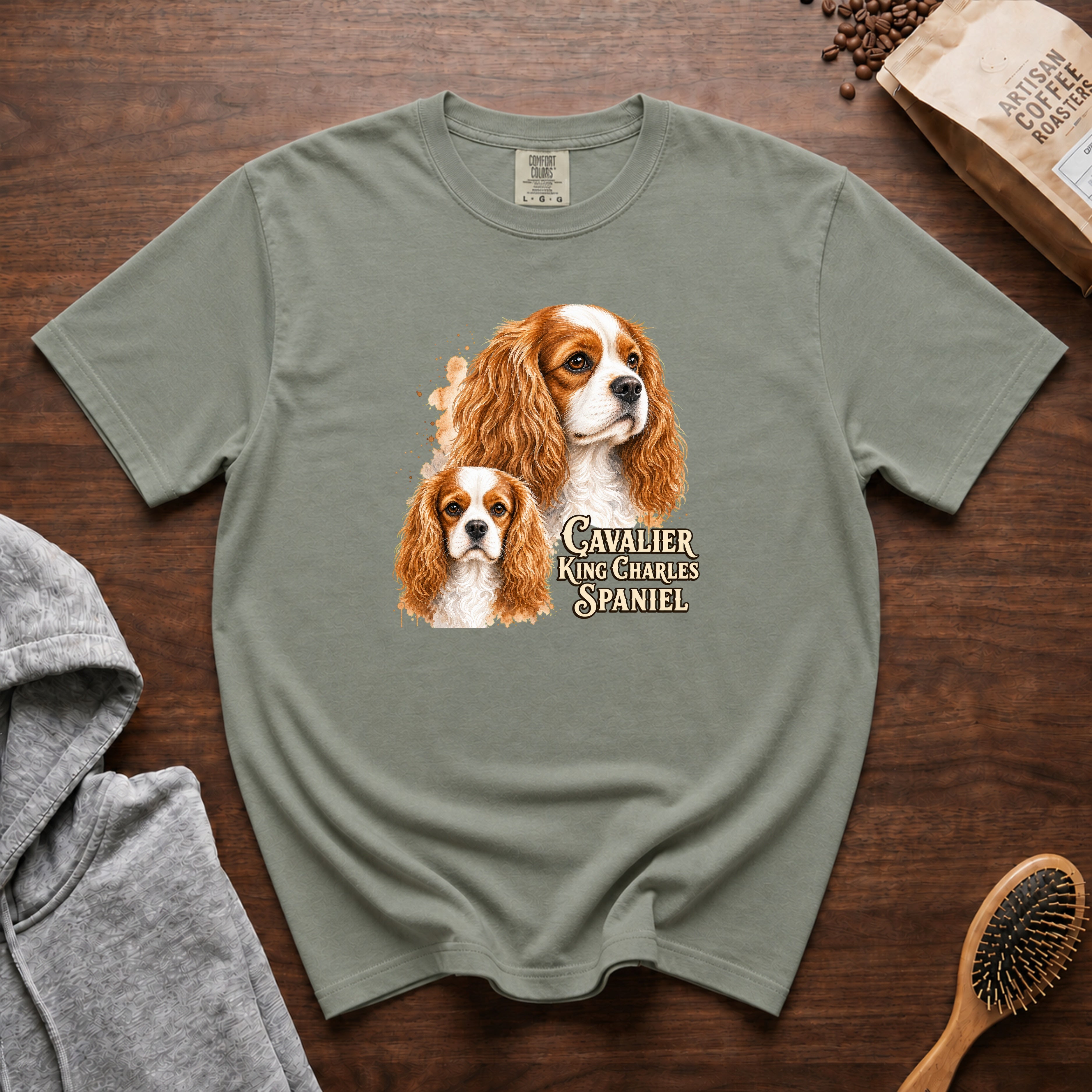 Cavalier King Charles Spaniel T-Shirt — Bay