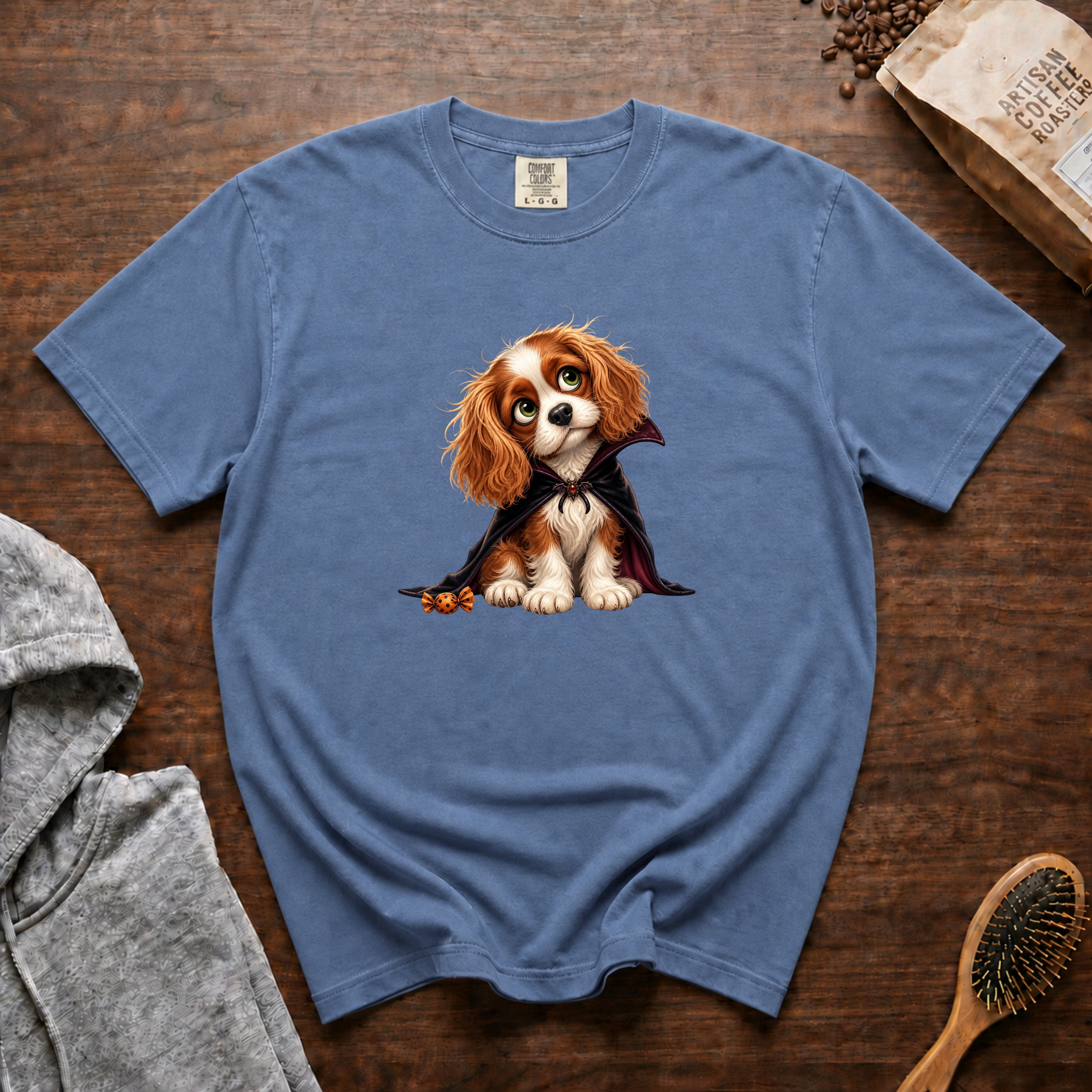 Cavalier King Charles Spaniel T-Shirt — Blue Jean