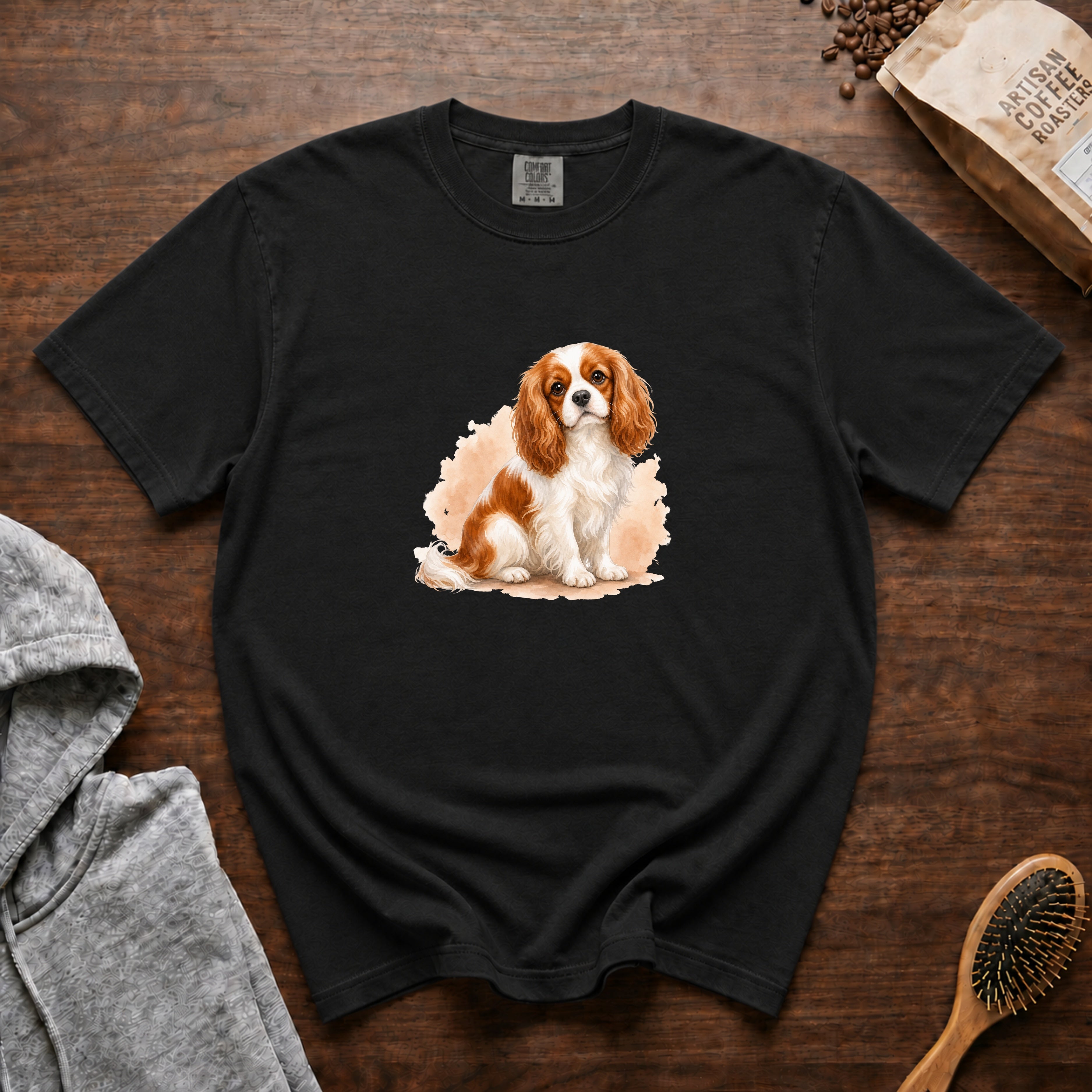 Cavalier Soft Gaze T-Shirt — Black