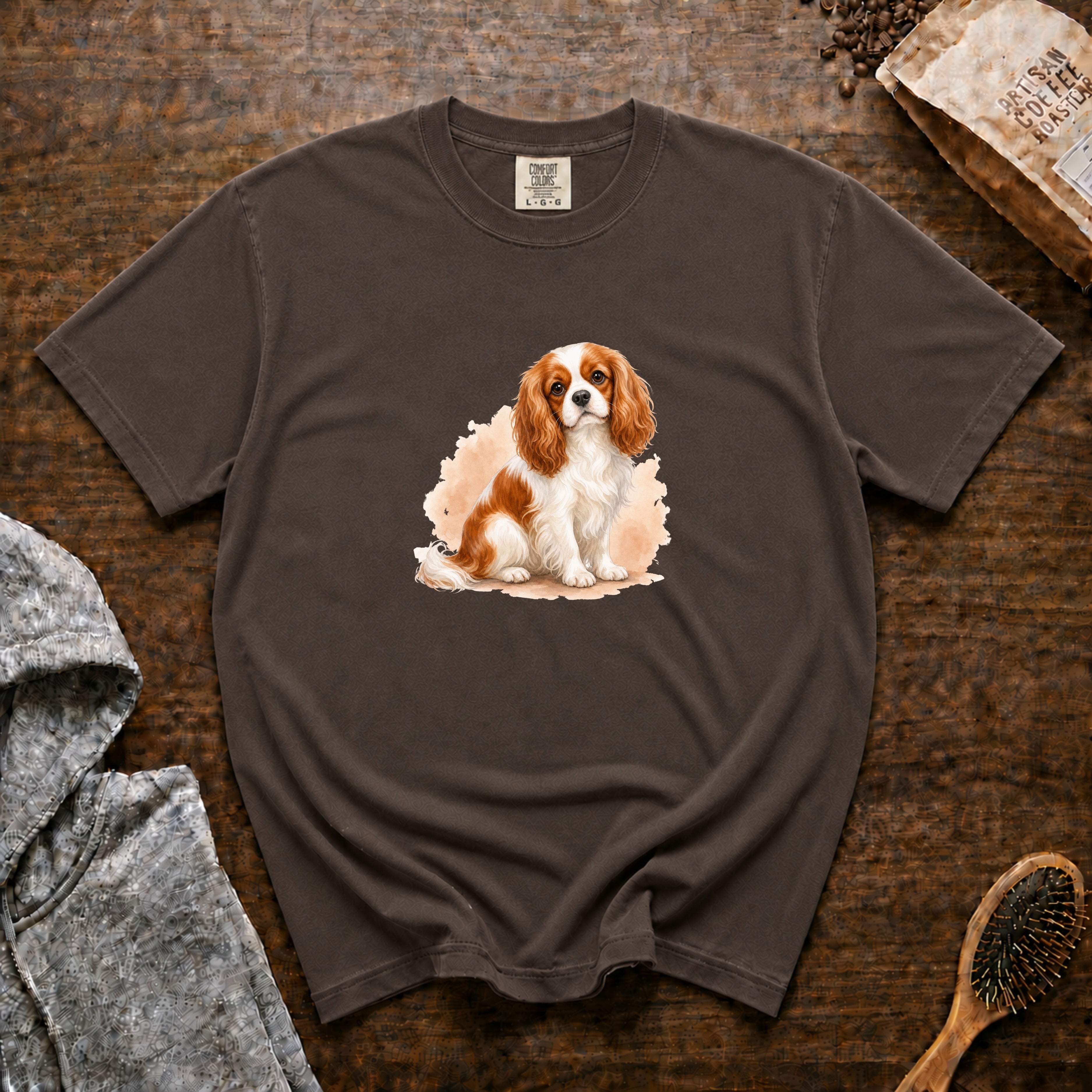 Cavalier Soft Gaze T-Shirt — Espresso