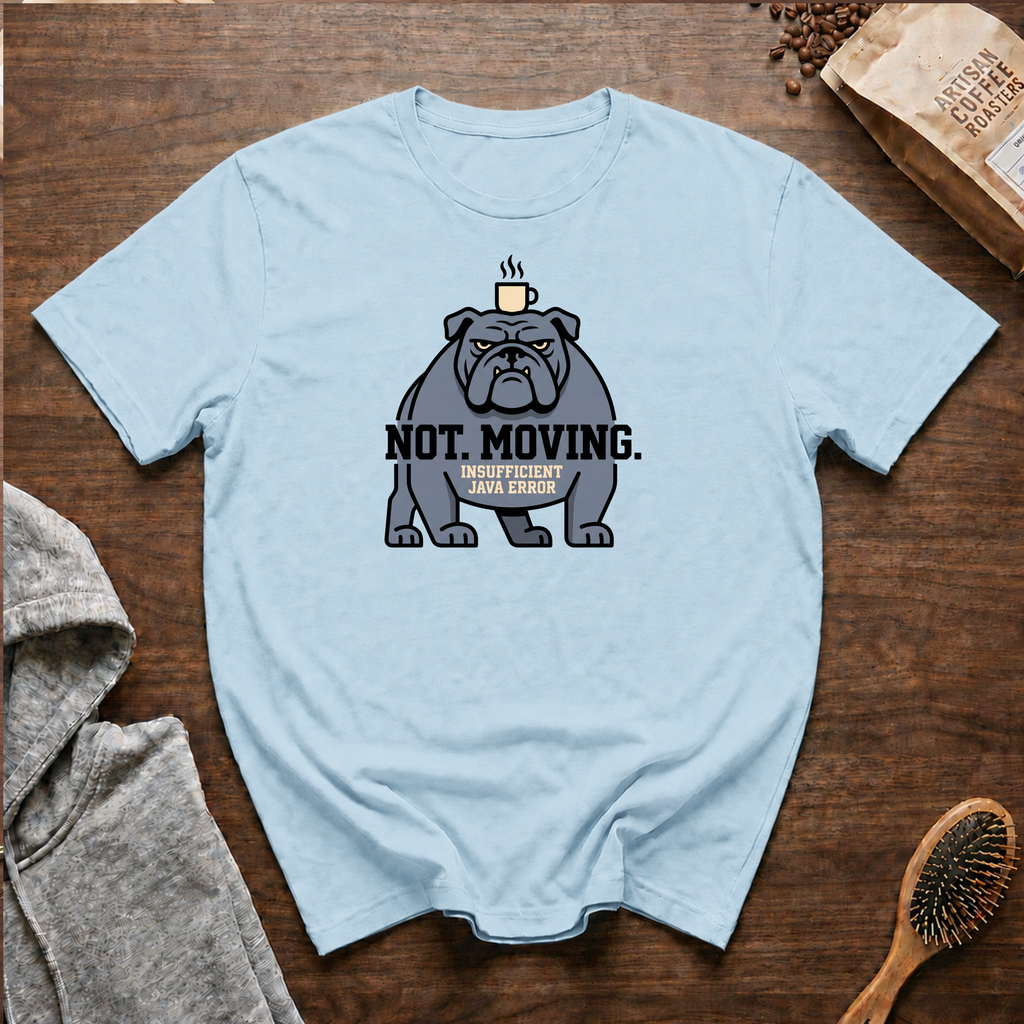 Not Moving Insufficient Java Error T-Shirt