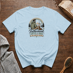 Fatherhood Coffee and Dogs T-Shirt