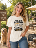 Golden Retriever Energy T-Shirt | Golden Retriever Dog Tee