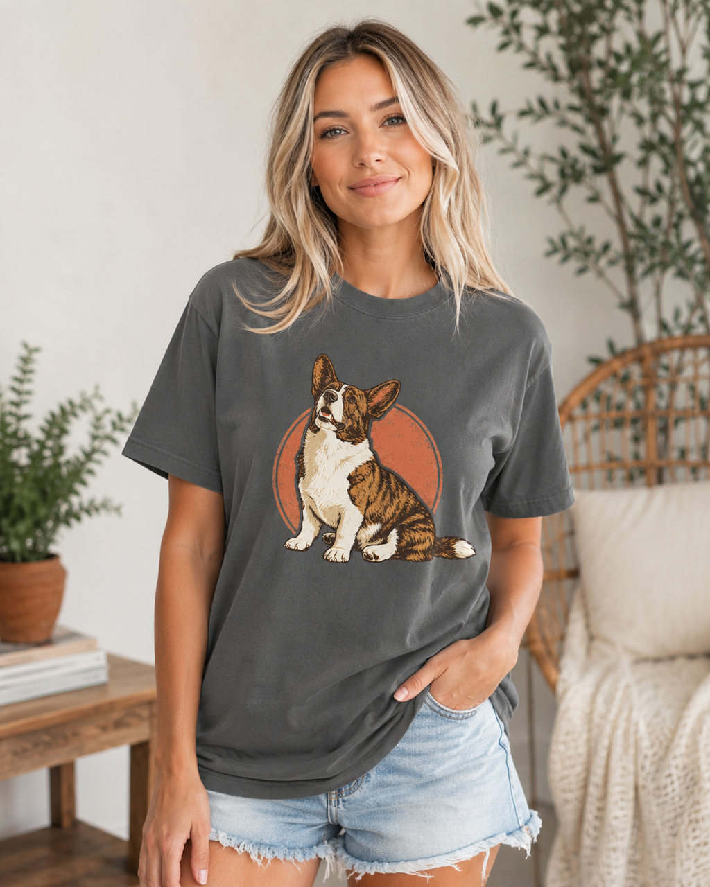 Cardigan Corgi T-Shirt