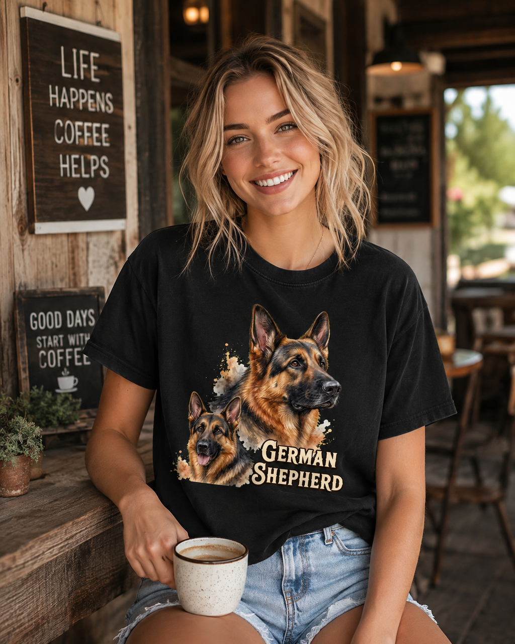 German Shepherd T-Shirt | German Shepherd Lover Tee