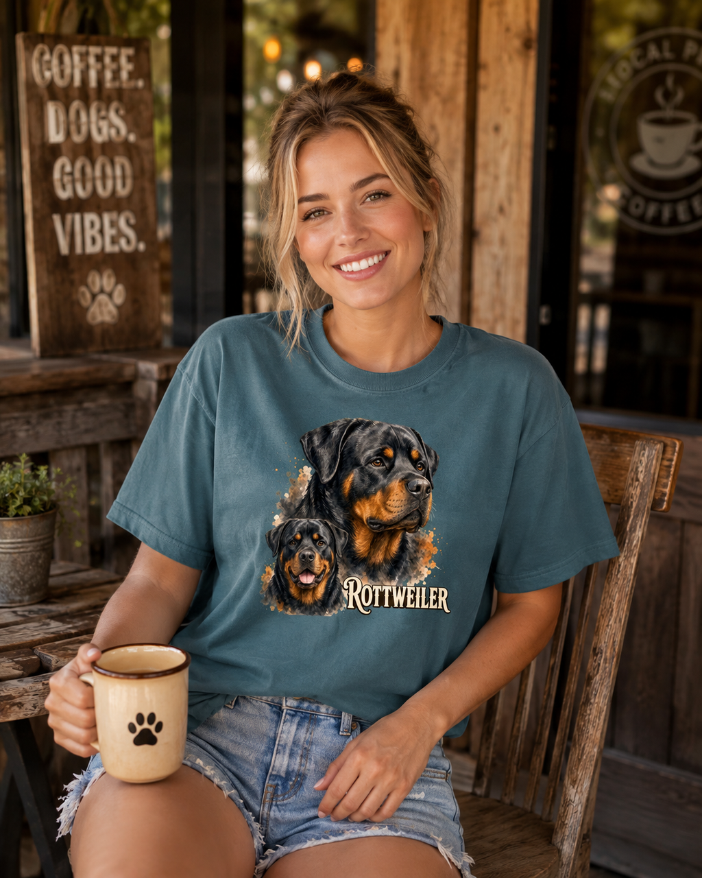 Rottweiler T-Shirt | Rottweiler Lover Dog Tee