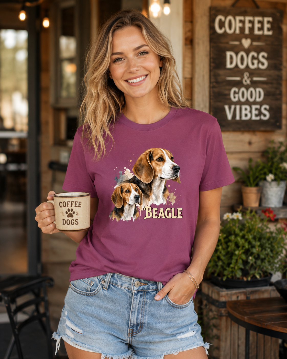 Beagle T-Shirt | Beagle Lover Cute Dog Tee