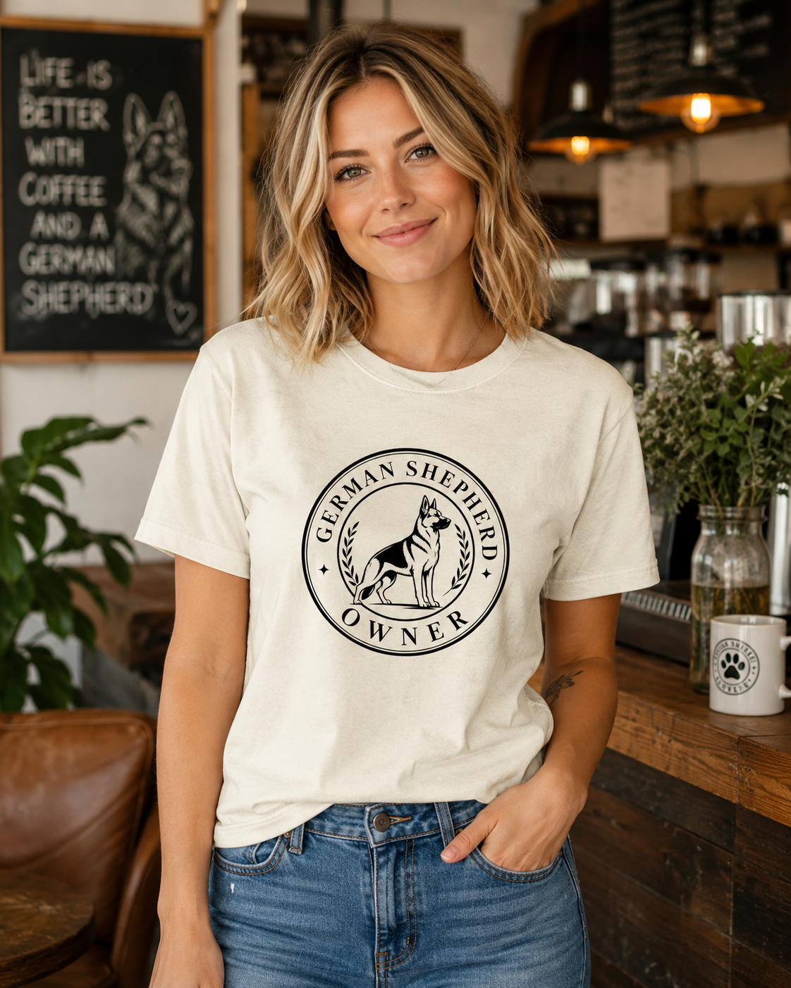 German Shepherd Owner T-Shirt | GSD Dog Lover Tee