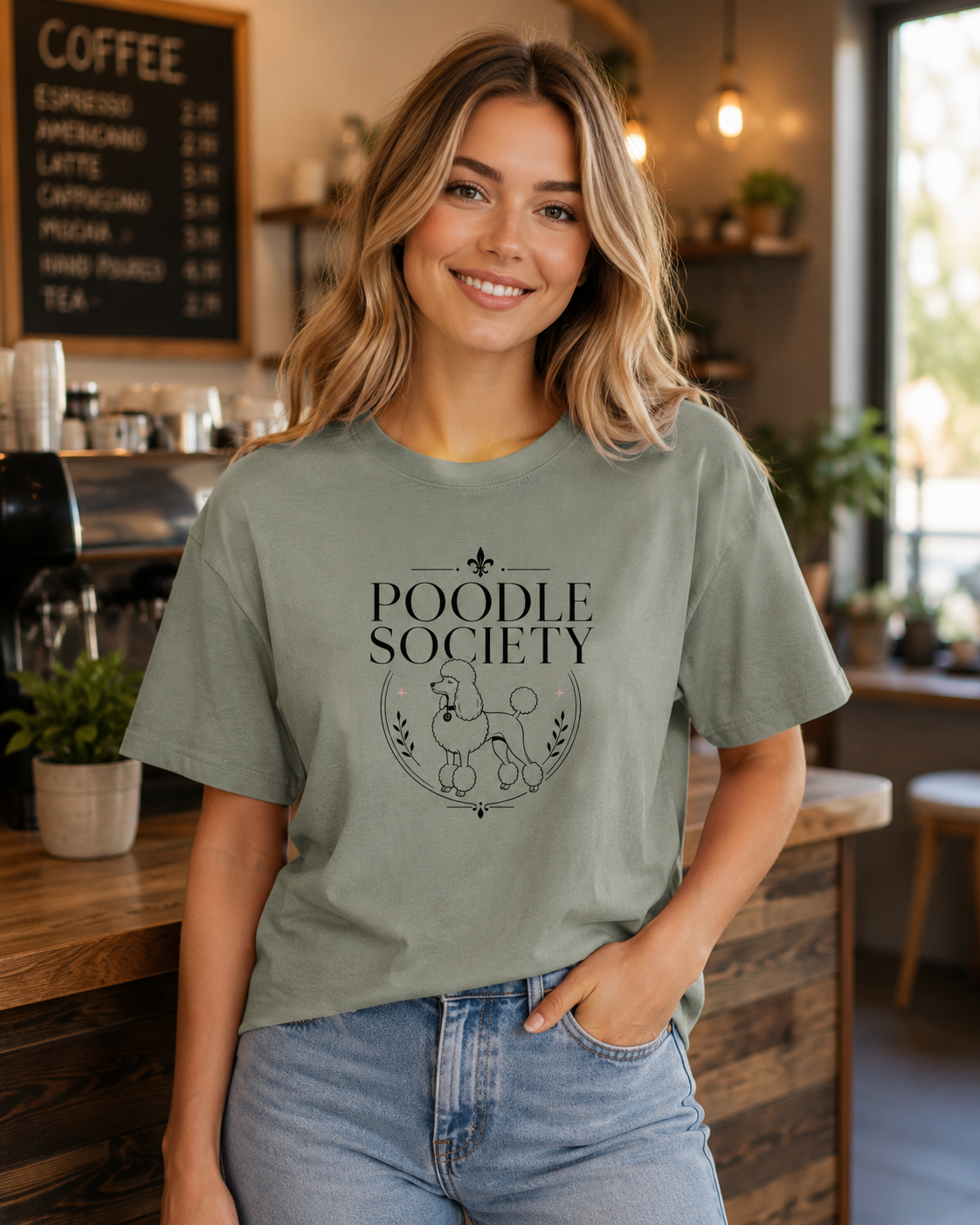 Poodle Society T-Shirt | Poodle Dog Lover Fan Club Tee