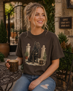 Cane Corso Courtyard Dark Roast T-Shirt | Cane Corso Coffee Tee