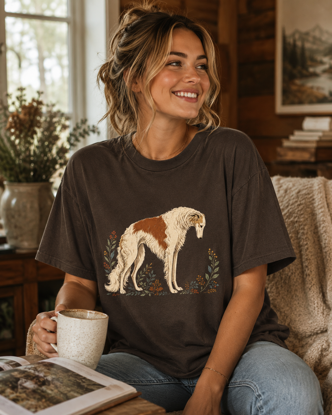 Borzoi T-Shirt | Borzoi Dog Lover Tee