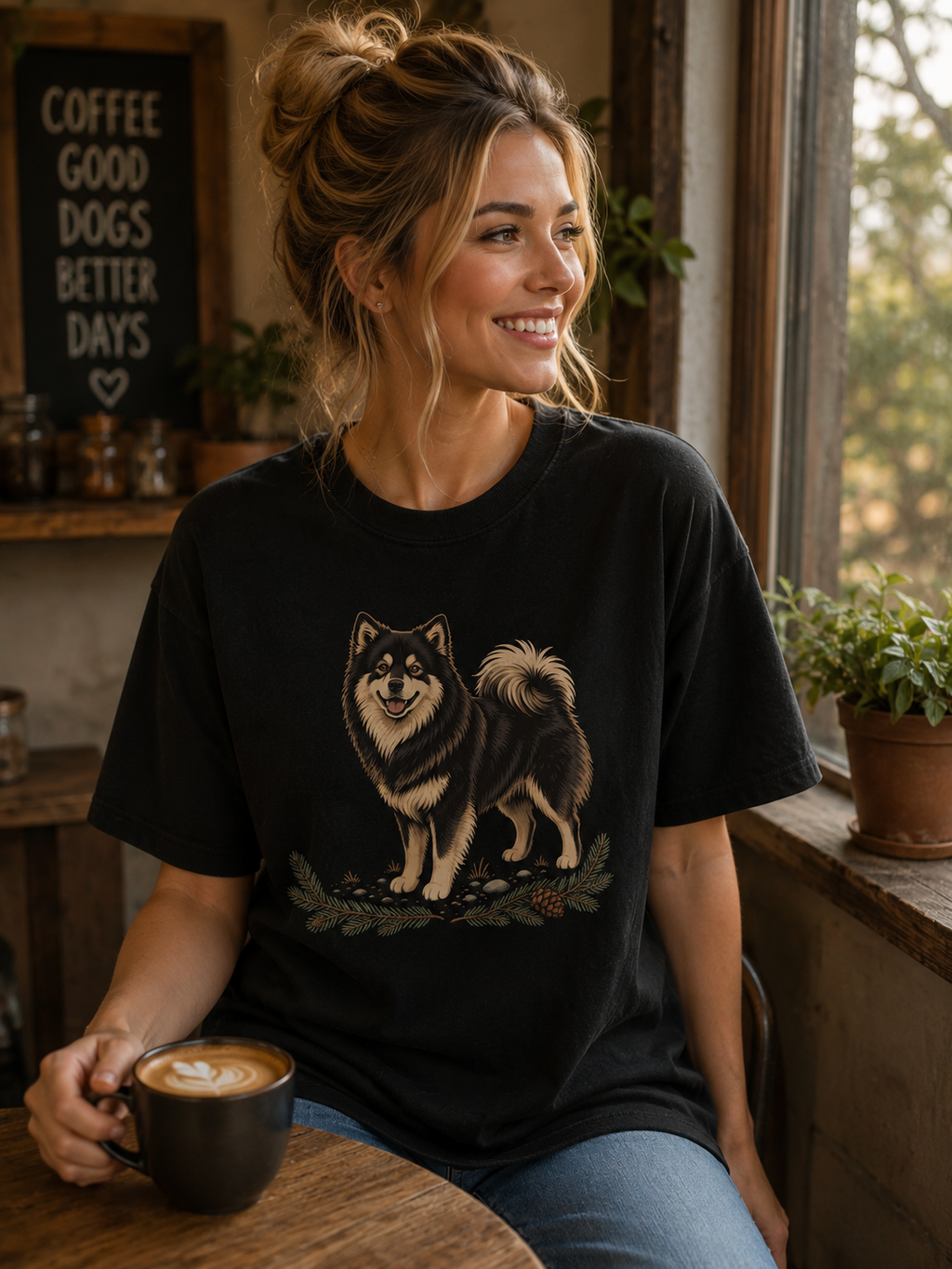 Finnish Lapphund T-Shirt | Finnish Lapphund Dog Lover Tee