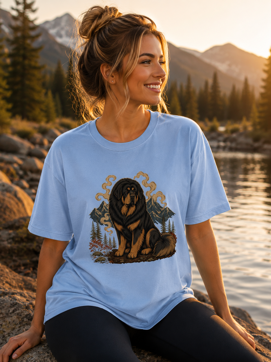 Tibetan Mastiff T-Shirt | Tibetan Mastiff Dog Lover Tee